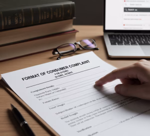 Formate of Consuemr Complaint